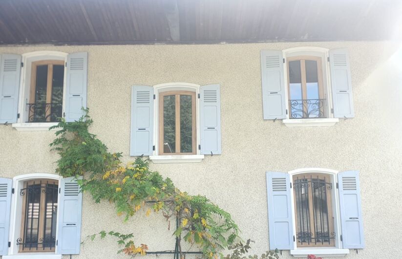 Fenêtre cintrées RFP chêne mate