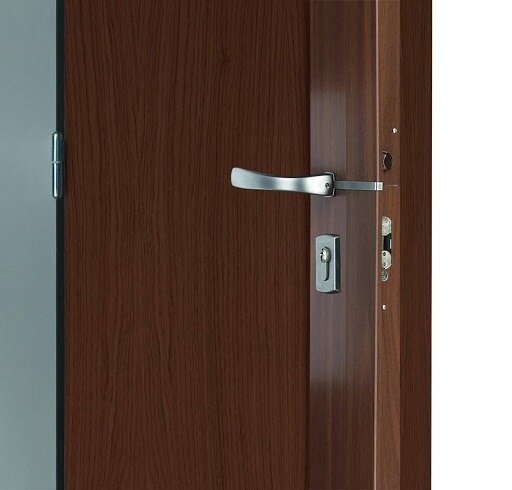 Serrure de sécurité et blindage de porte